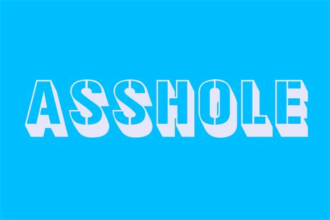 asshole french|French translation of 'asshole' .